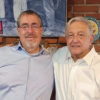 López Obrador se reunió con el presidente de Guatemala