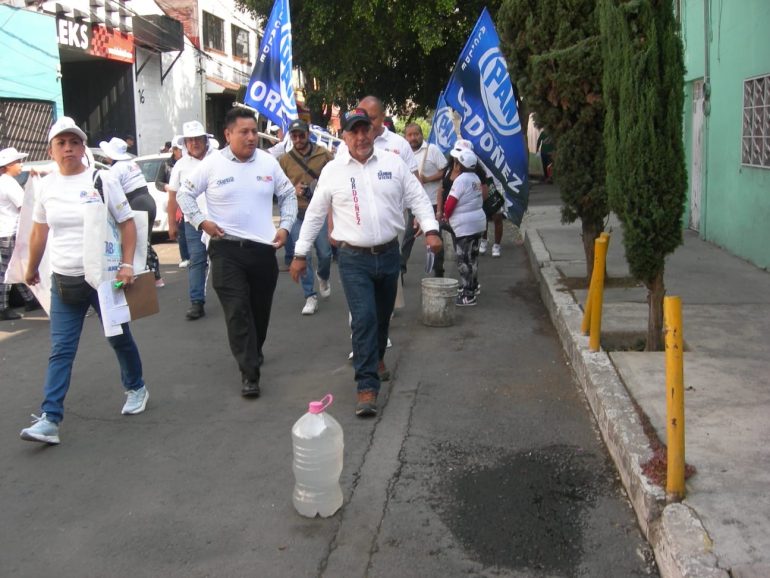 Daniel Ordoñez hace un llamado al orden vecinal para alcanzar la gobernabilidad de Iztacalco