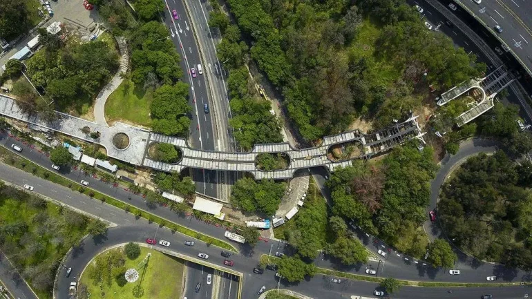 Nueva Calzada peatonal en Chapultepec