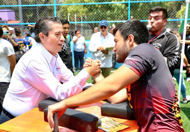 Giovani Gutiérrez entrega Polideportivo de primer nivel en Culhuacanes