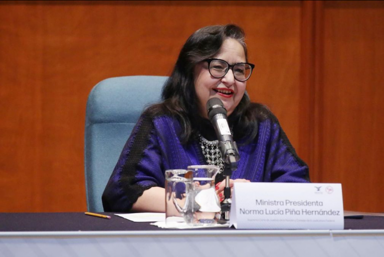 Norma Piña es acusada de organizar cena de magistrados y 'Alito' Moreno