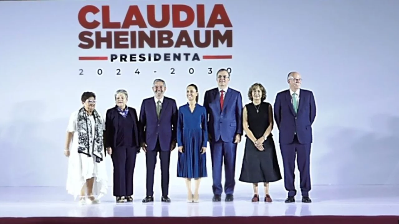Claudia Sheinbaum presentó la primera parte de su gabinete