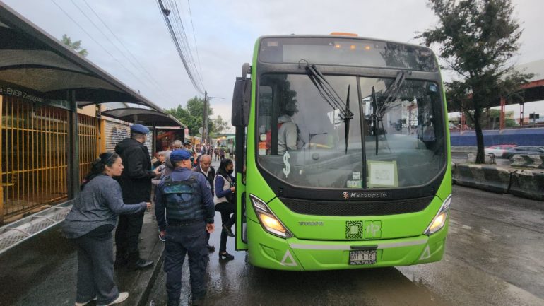 Las intensas lluvias registradas el miércoles por la noche provocaron la suspensión del servicio en la Línea A del Metro de la Ciudad de México