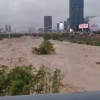 Río Santa Catarina en Monterrey se desborda
