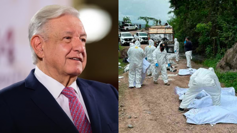AMLO revela responsables de matanza en Chiapas