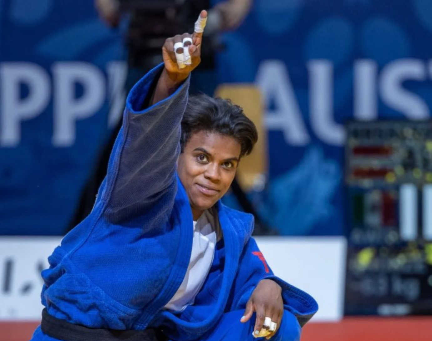 Deportista judoca Prisca Awiti Deportista judoca Prisca Awiti