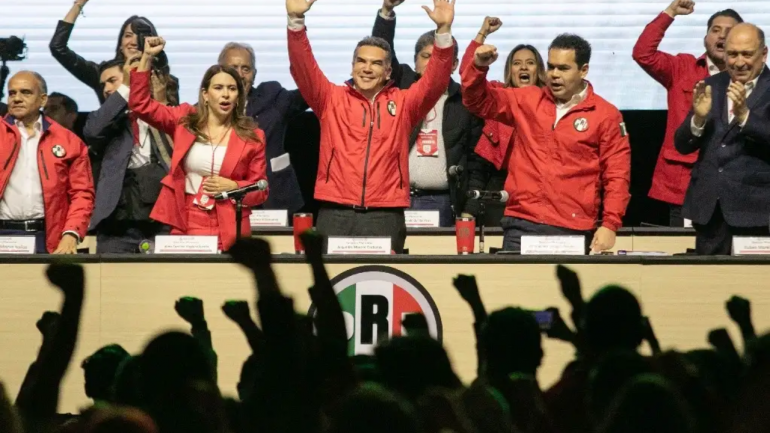 Conflicto en el PRI, tras la reelección de Alito Moreno