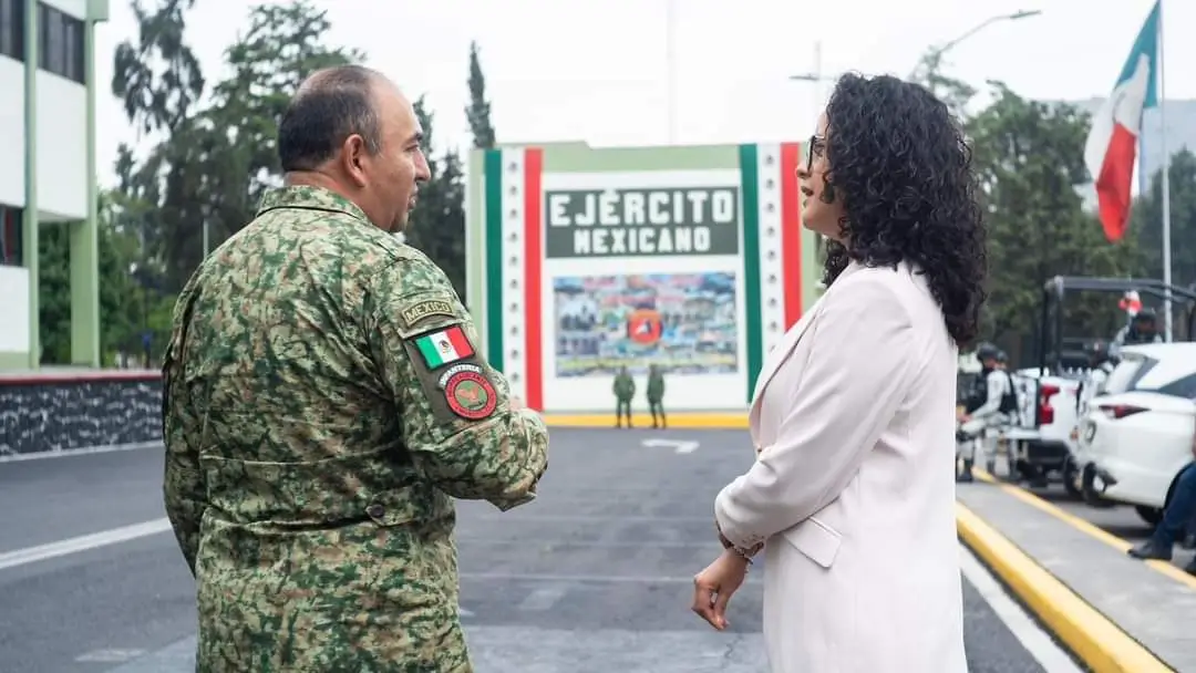 Gaby Osorio prepara estrategia de seguridad de Tlalpan con Gaby Osorio prepara estrategia de seguridad de Tlalpan con SEDENA