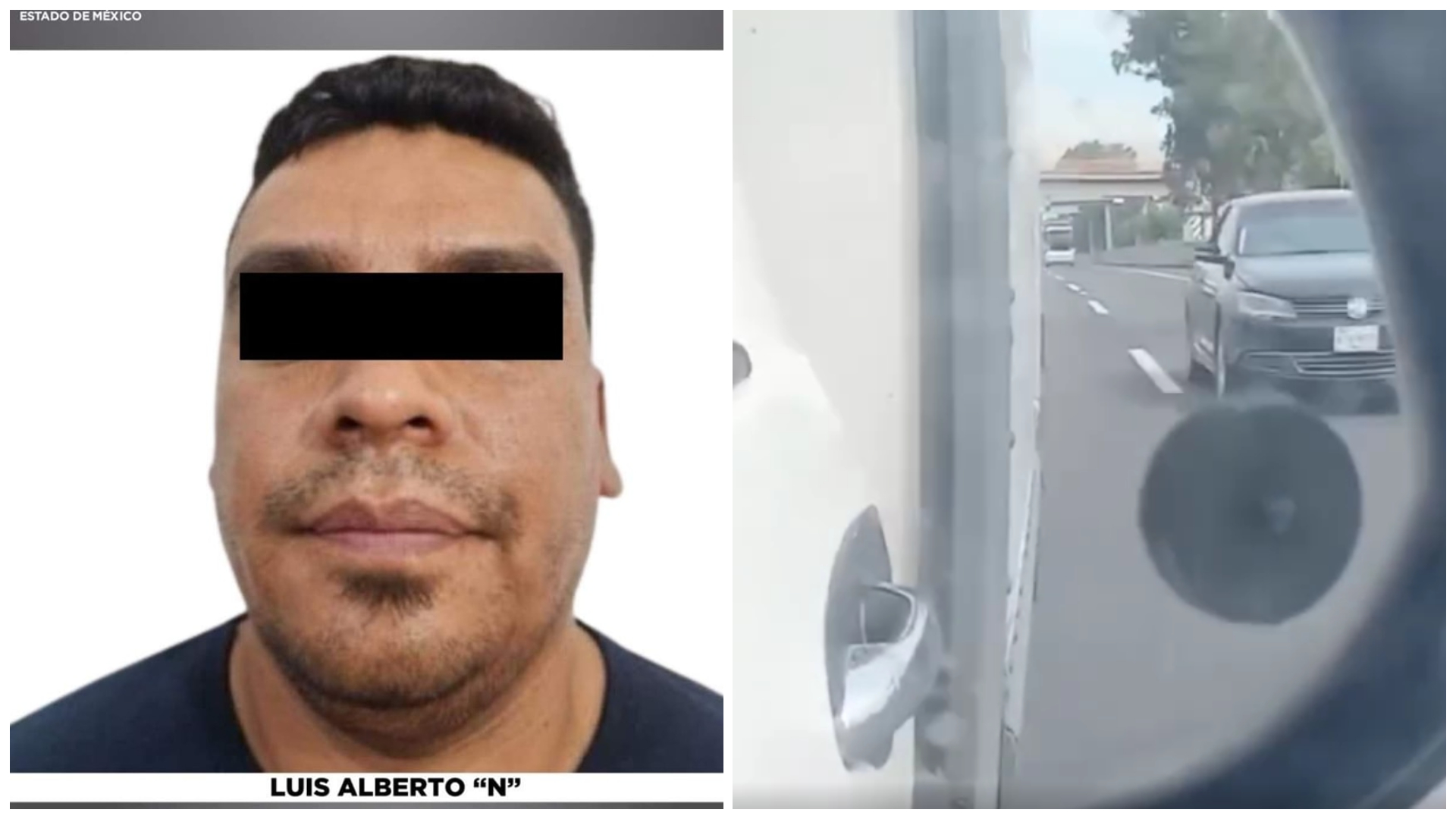 Luis Alberto 'N', presunto responsable de un asesinato
