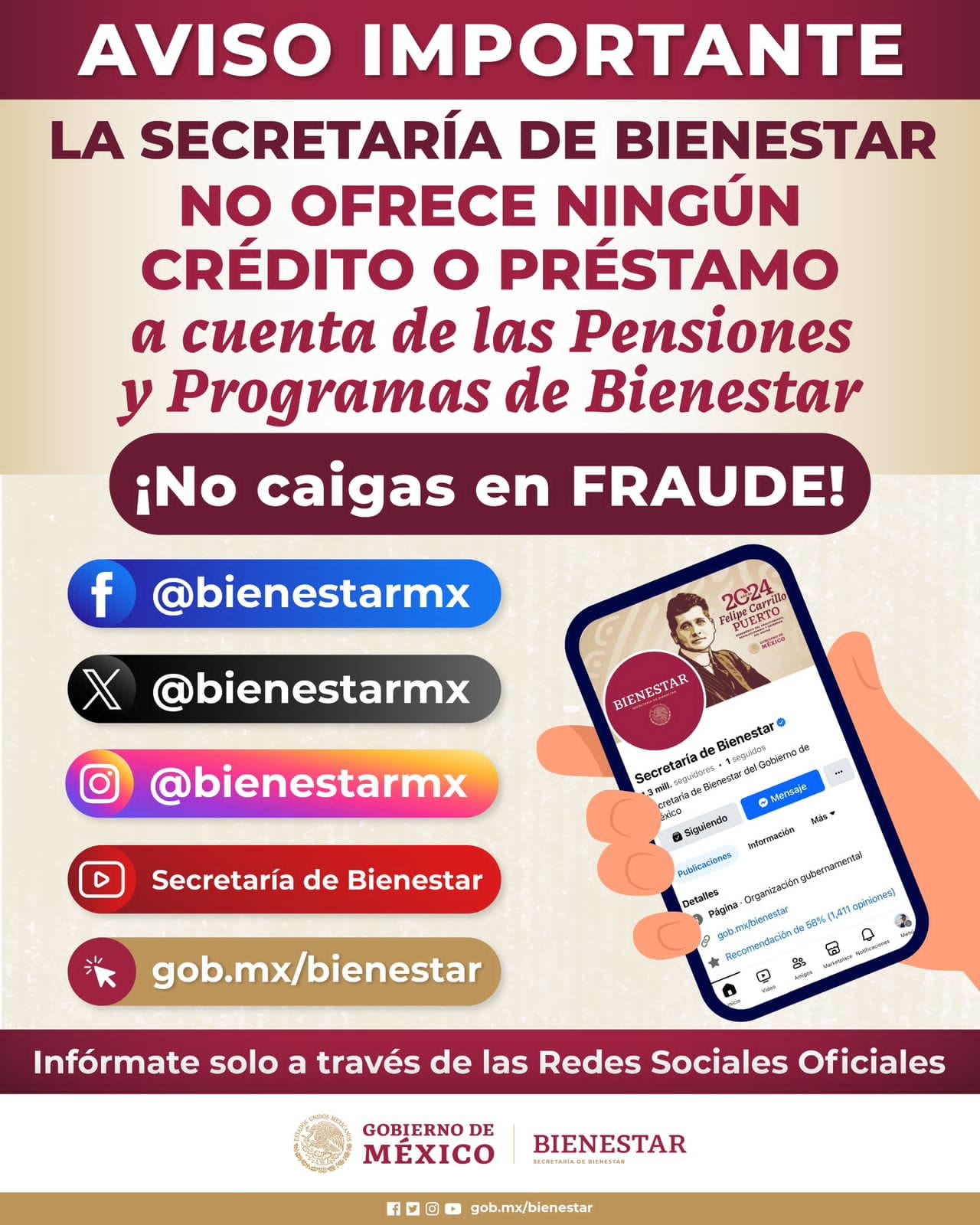 ProgramProgramas del Bienestaras del Bienestar
