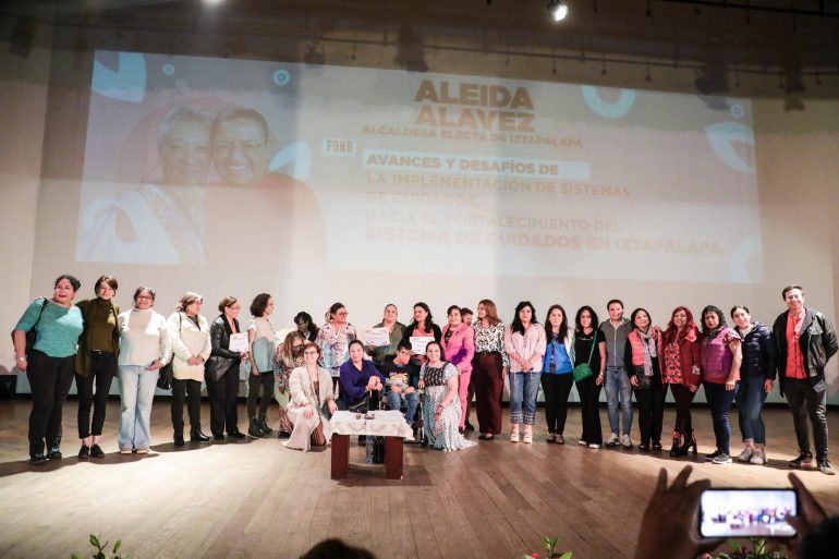 Sistema de cuidados permitirá a mujeres en Iztapalapa desarrollar su propio proyecto de vida: Aleida Alavez