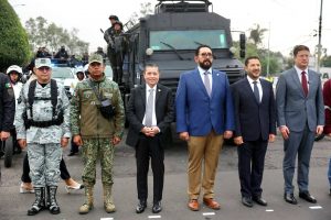 Con un amplio despliegue de elementos de seguridad de diferentes órdenes de Gobierno, se dio el banderazo de salida al operativo de seguridad Coyoacán-Tlalpan