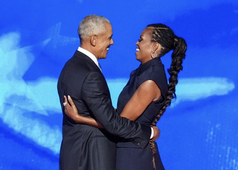 Obama elogió a Kamala Harris y criticó a Trump