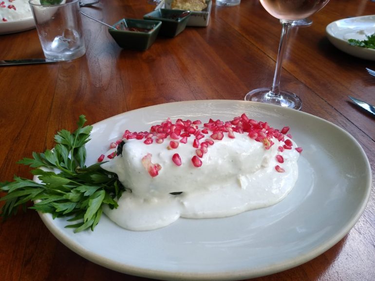 Los Chiles en Nogada de Cascabel