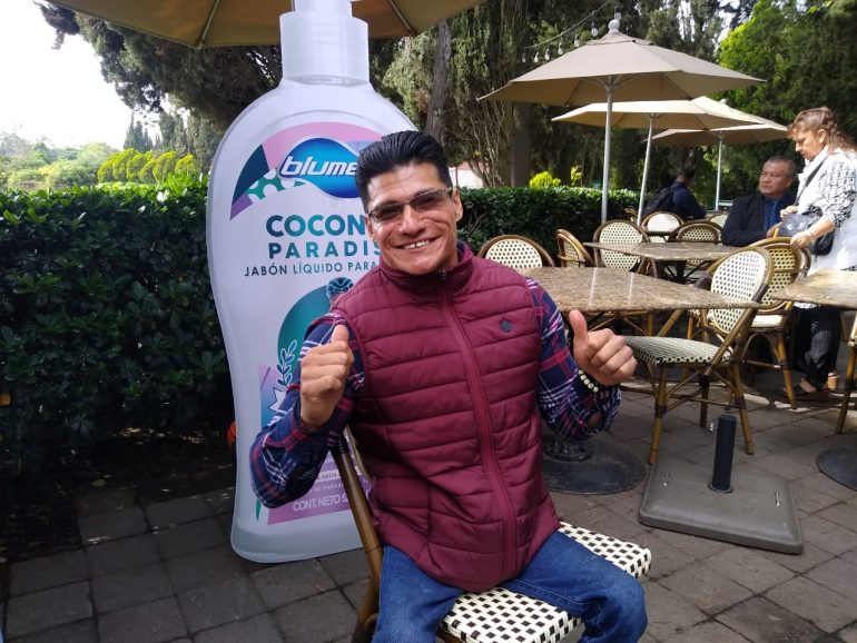 El atleta paralímpico Juan Pablo Cervantes García imagen de Blumen