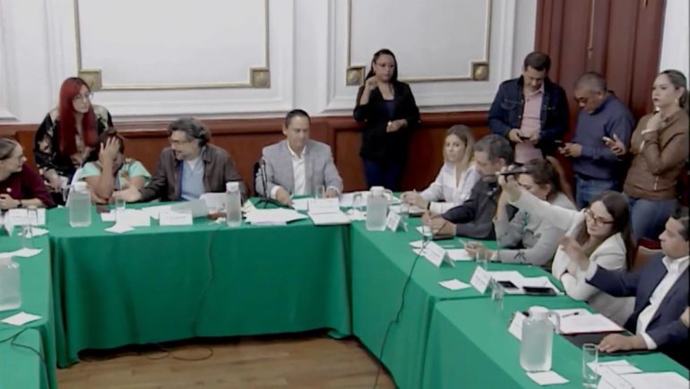 Posponen acuerdo en el Congreso capitalino para definir comisiones