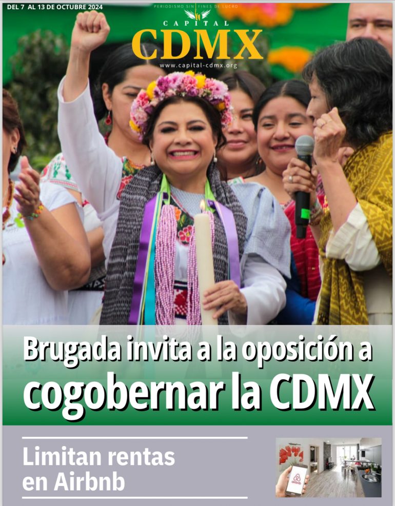 Semanario Capital CDMX: Brugada ofrece cogobernar la CDMX