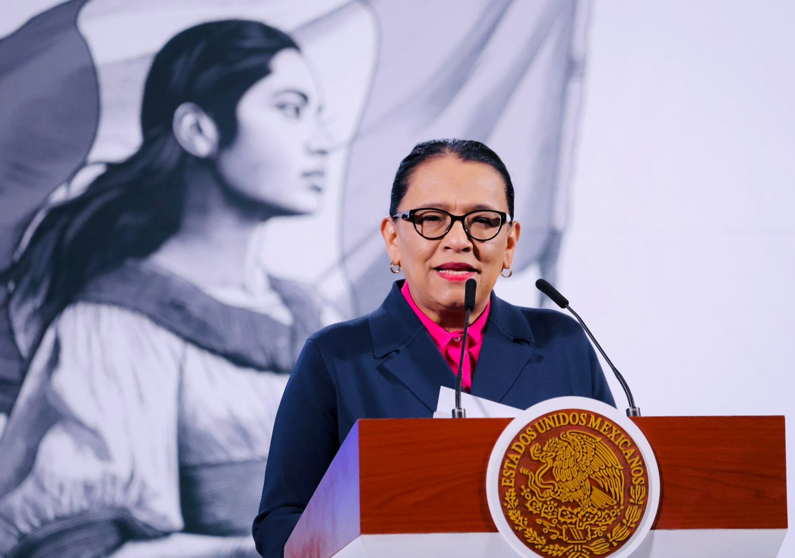 Rosa Icela Rodríguez destaca resultados del programa 