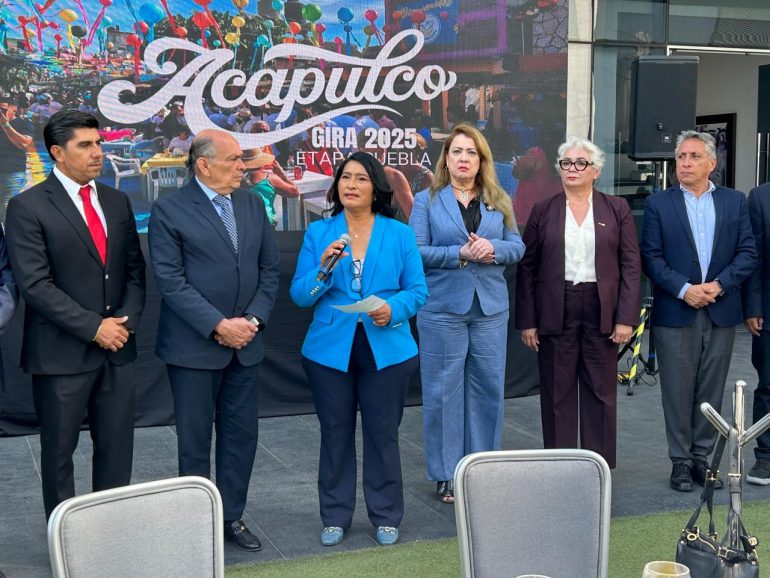 Abelina López Rodríguez lidera estrategia para impulsar el turismo en Acapulco
