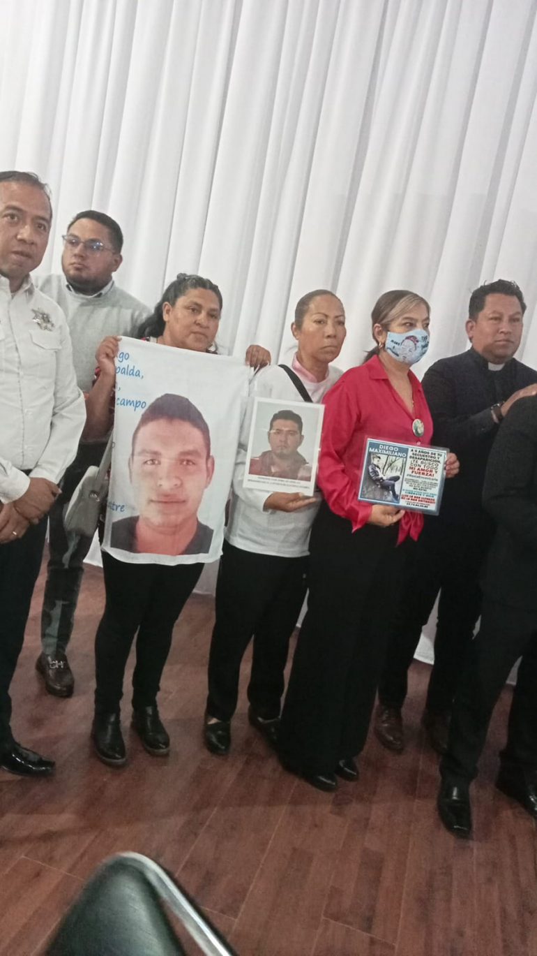 Periodo extraordinario para iniciativa sobre desaparecidos