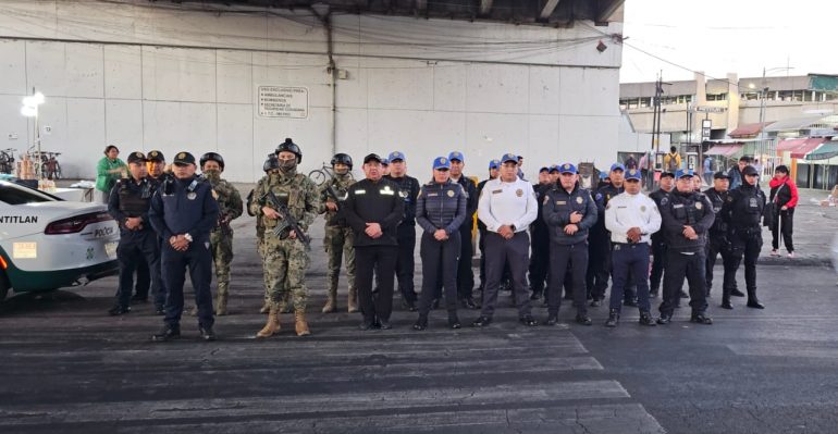OPERATIVO DE SEGURIDAD EN IZTACALCO