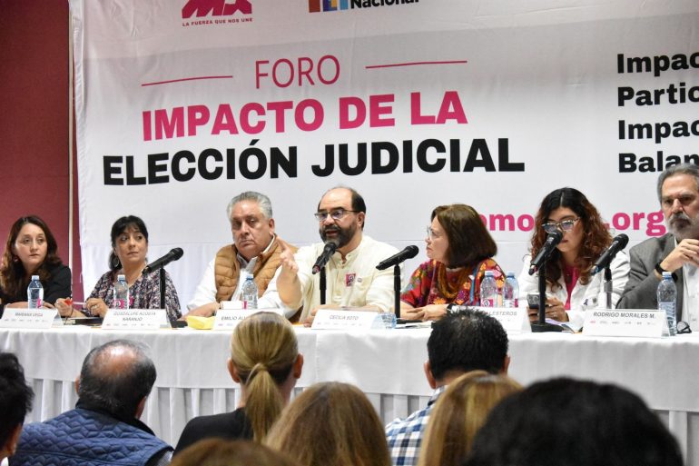 Van con tres acciones para tirar elección judicial