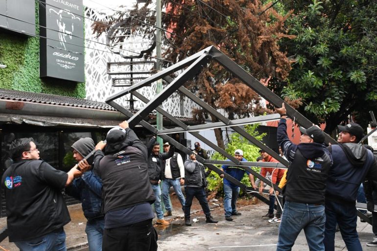 Avanza 70% la recuperación del espacio público en la colonia Nápoles: Benito Juárez pone orden