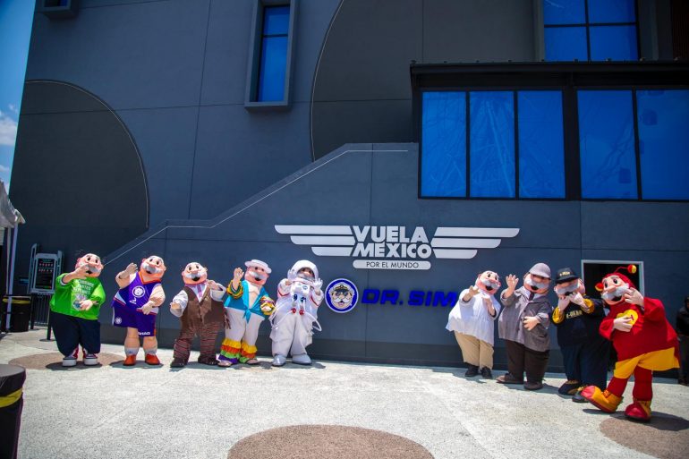 El Dr. Simi inaugura la atracción inmersiva “Vuela México por el Mundo” en Aztlán Parque Urbano  