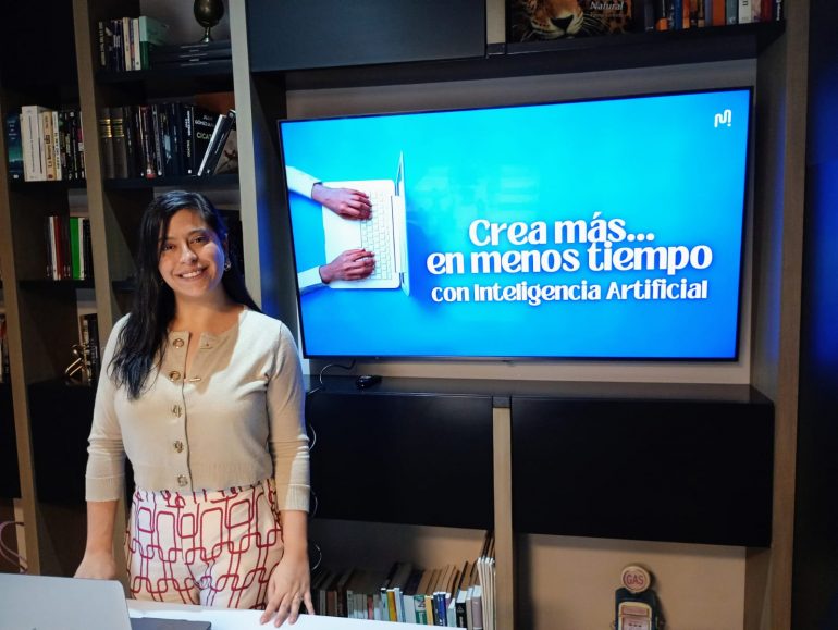 “La inteligencia artificial no es inteligente”, Alejandra Contreras de “Simple” 