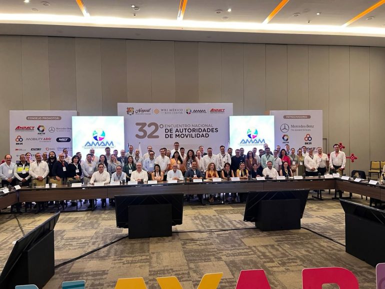 ANPACT refuerza la agenda de movilidad sostenible y descarbonización del transporte durante el 32º ENAM en Nayarit