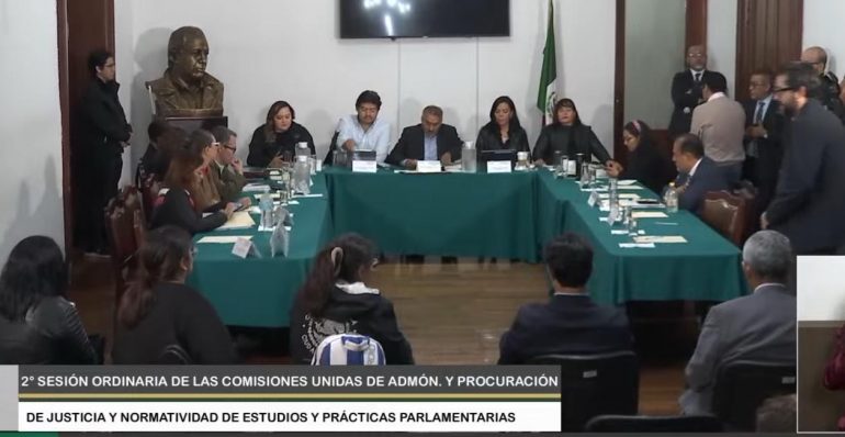Avanza dictamen de reforma judicial a propuesta de Brugada