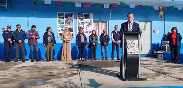 ROMPEMOS RÉCORD EN INVERSIÓN PARA ESCUELAS DE COYOACÁN: GIOVANI GUTIÉRREZ