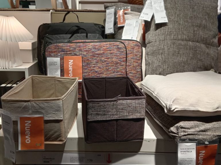 IKEA presenta ÅTERSTÄLLA 2026, colección de artículos creados con textiles reciclados