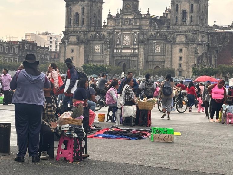 Niega Cravioto incremento de ambulantes en el Centro Histórico