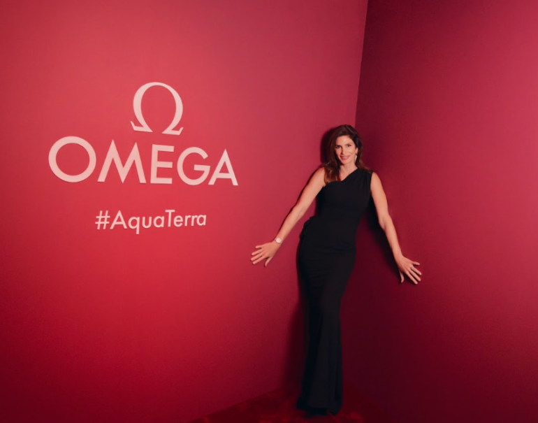 Cindy Crawford protagoniza en México el lanzamiento de la nueva colección de Omega, «Aqua Terra 30 mm»
