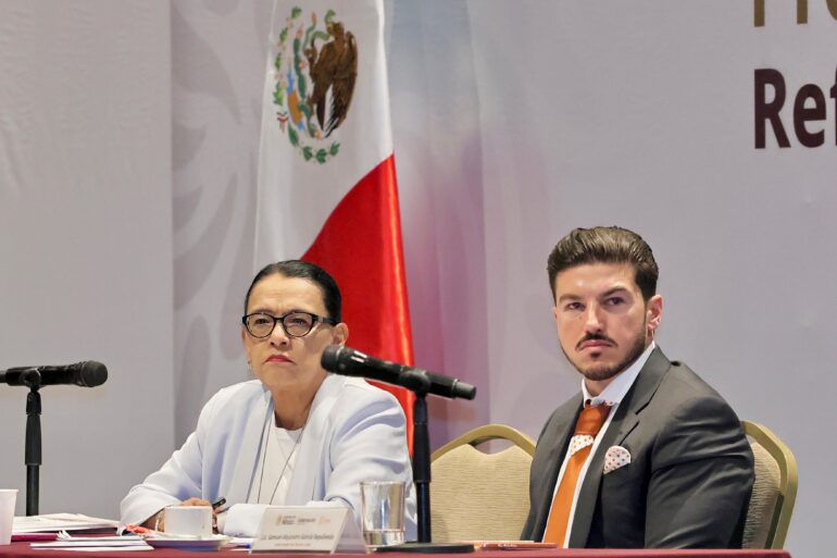 Rosa Icela Rodríguez encabeza audiencia pública sobre Reforma Electoral en Nuevo León