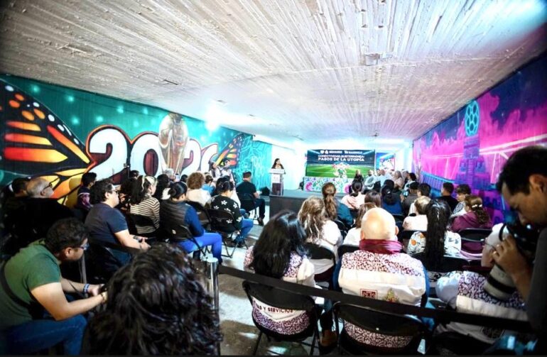 Convertirán bajopuentes de Tlalpan en corredores sociales, culturales y de servicios