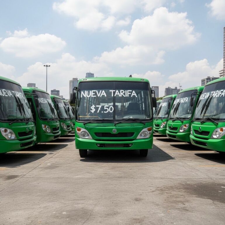 Alza de 1.50 a tarifa de autobuses no abate déficit de operación