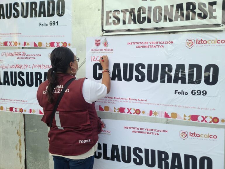 Iztacalco clausura obra por negligencia del desarrollador y omisiones heredadas