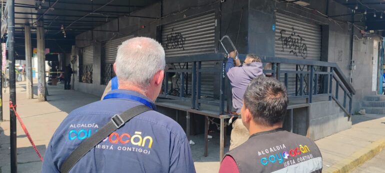 Avanzan obras en inmediaciones del estado Banorte