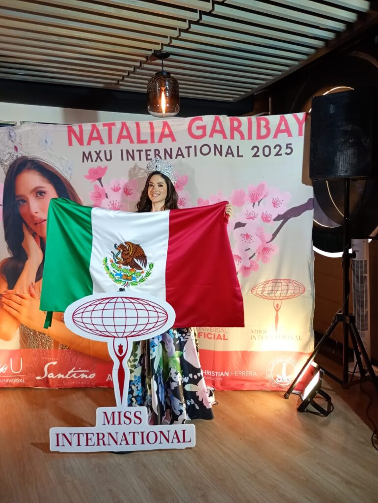 “Fátima Bosch marcará un cambio en los certámenes de belleza que están por venir”, Natalia Garibay rumbo a Miss International 2025