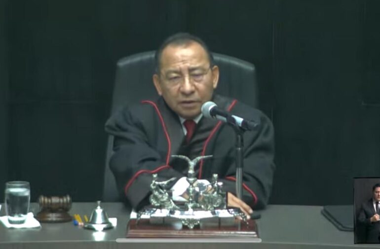Logra Rafael Guerra su reelección como presidente del Tribunal Superior de Justicia capitalino