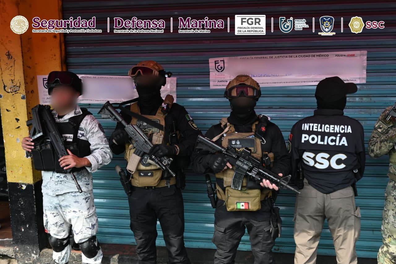 Aseguran autopartes y vehículos en cateos del operativo Cazador II en CDMX
