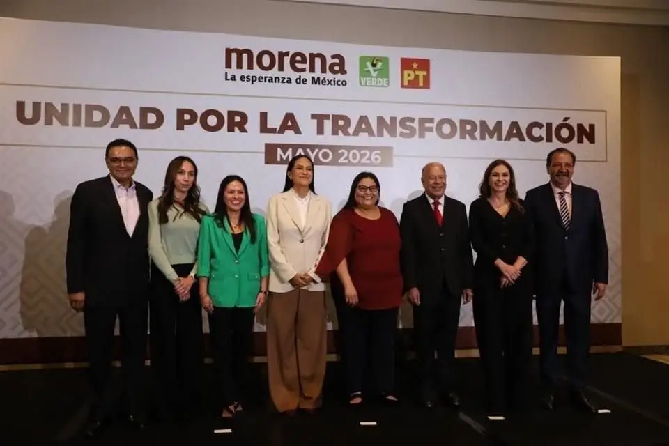 Confirma Morena alianza con PVEM y PT