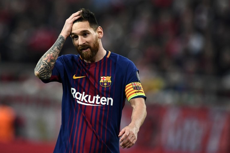 Desconcentración de Messi y Súarez  provoca empate entre Barcelona y Olympiacos