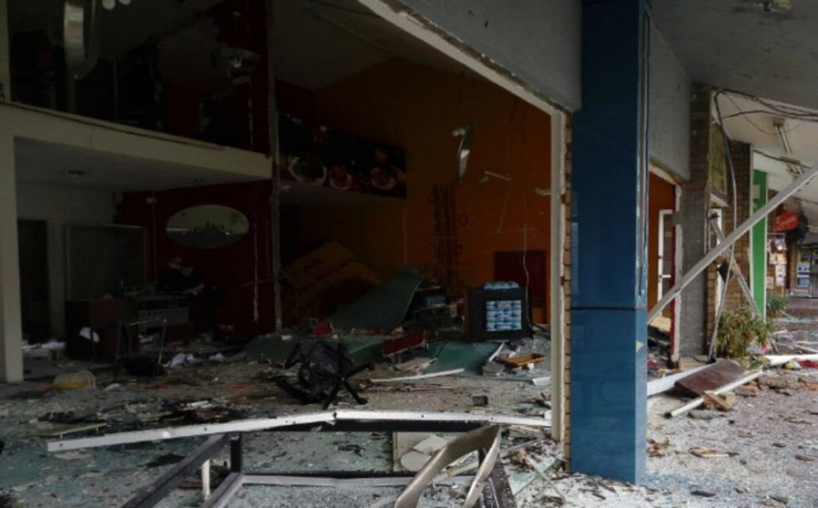 Explosión en Centrito Valle, Nuevo León