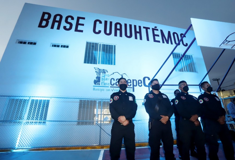 Gobierno de Ecatepec inaugura la Base de Bomberos Cuauhtémoc