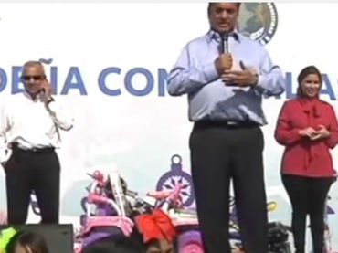 Mata El Bronco la ilusión de los niños
