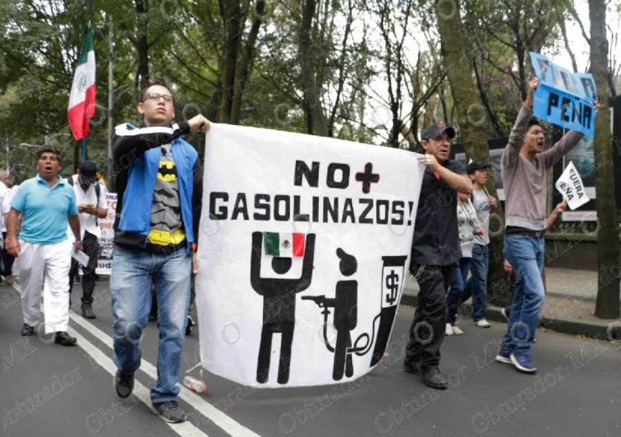 Comenzará marcha contra el gasolinazo hacia Los Pinos