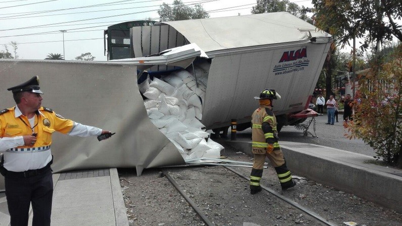 Reportan accidente en Vallejo